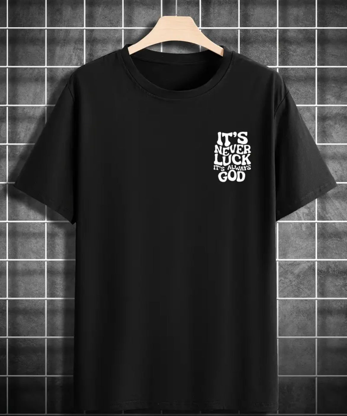 Men's Short-Sleeved Crew Neck T-Shirt
