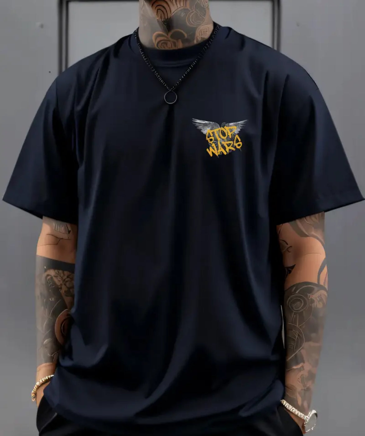 Short Sleeve T-Shirt “ PEACE STOP WARS “