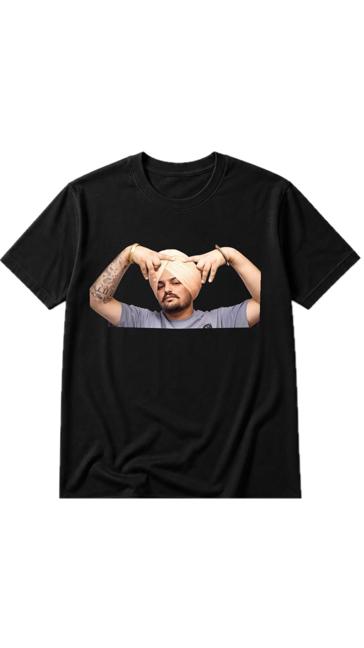 Iconic Vibes – Sidhu Moosewala Fan Tee 🎤🔥