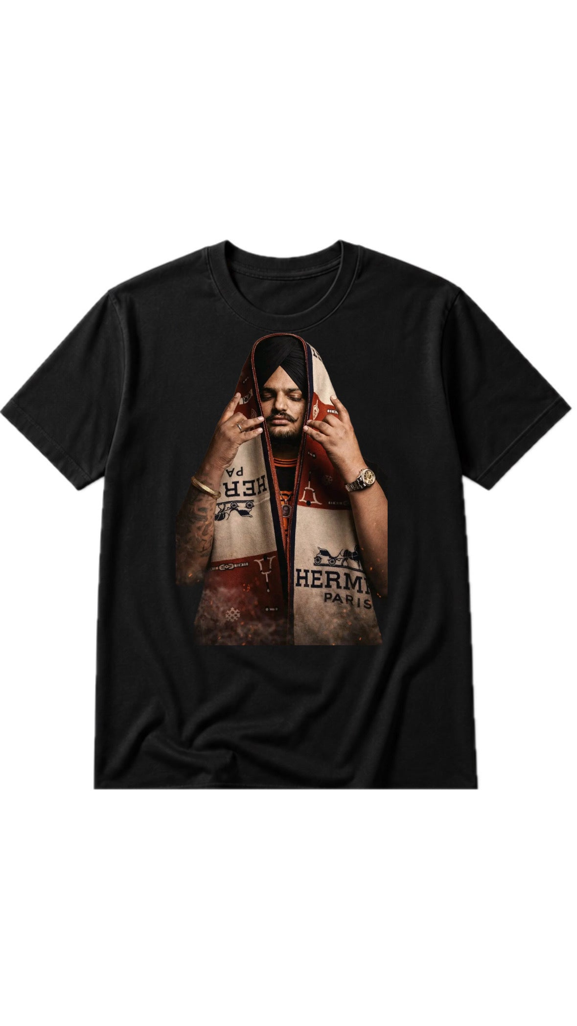 Legendary Style – Sidhu Moosewala Tribute Tee 🎤🔥