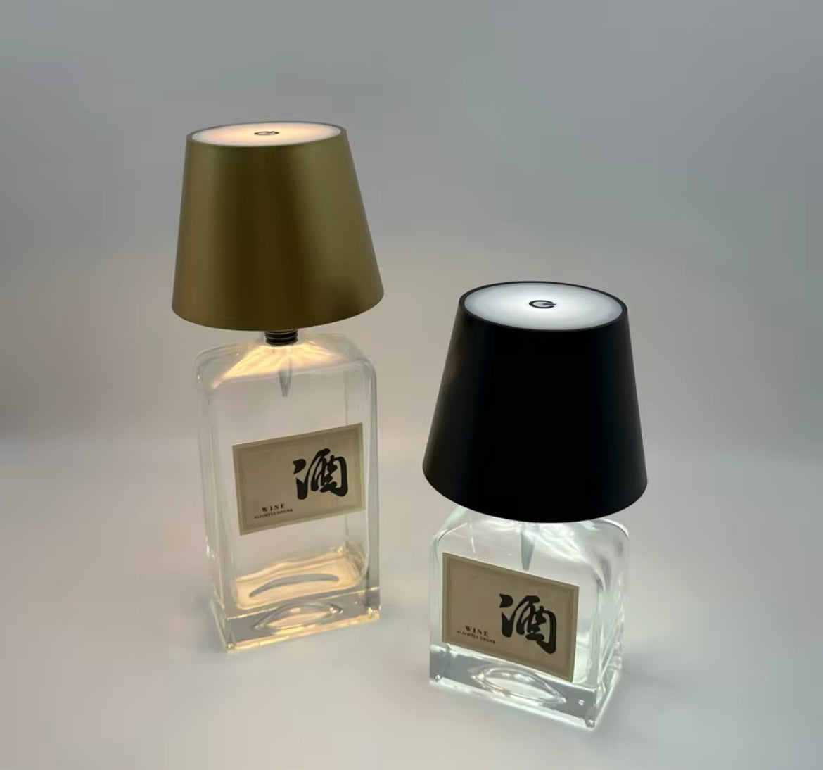 Wine Bottle LED Wireless Table Lamp