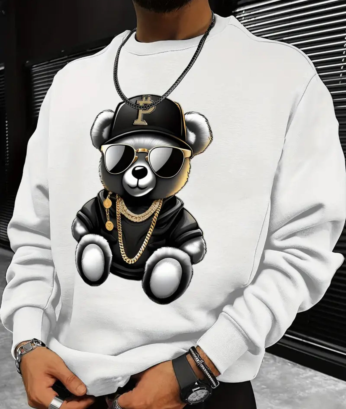 Men’s Thermal Long Sleeve Sweatshirt