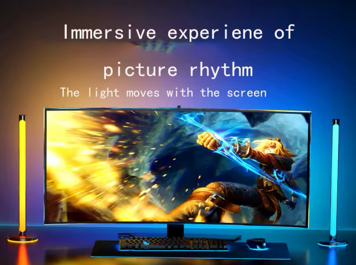 Immersion RGB Computer Screen Synchronization Light Strip, USB 5V Dream Color PC Backlight Pickup Light for Game Room.