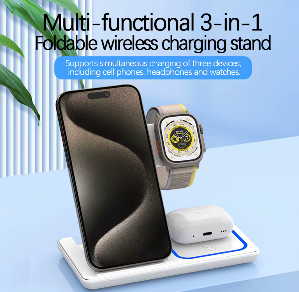 WIRELESS CHARGER 3 in 1