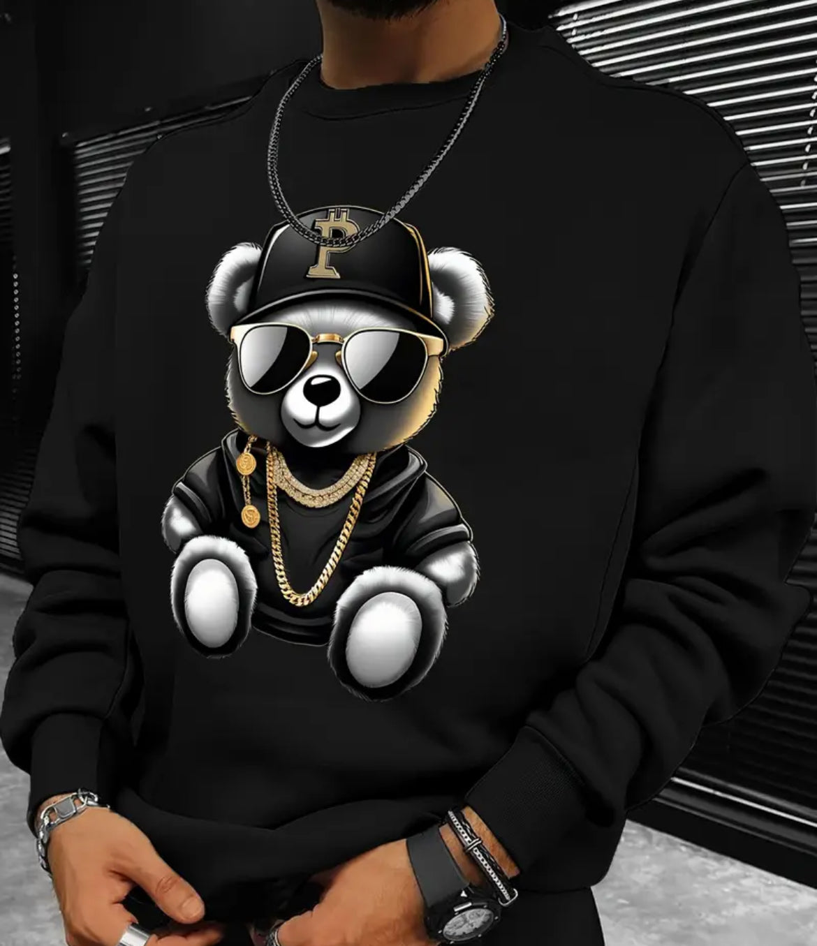 Men’s Thermal Long Sleeve Sweatshirt